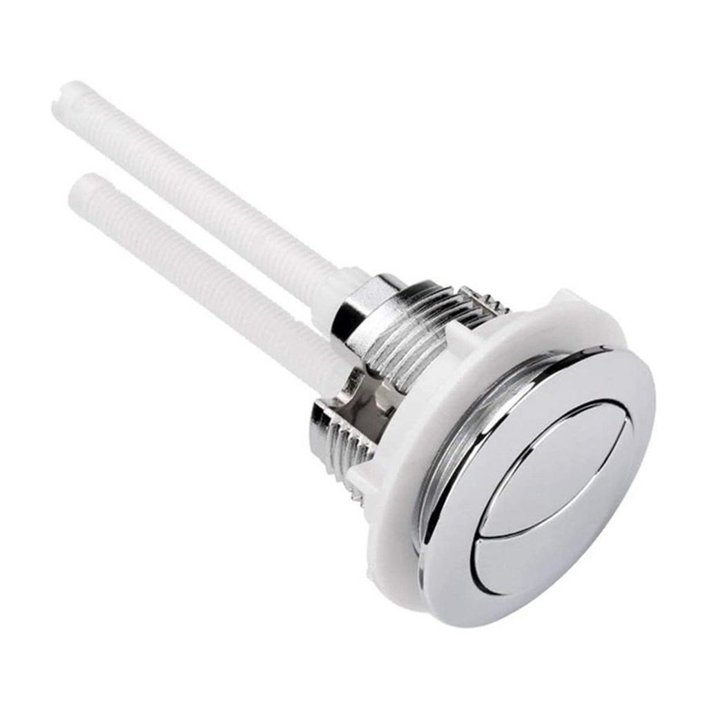 2pcs Toilet Push Button Adjustable Top Push Button Toilet Tank Button Replacement for Most Double Flush Toilet Durable