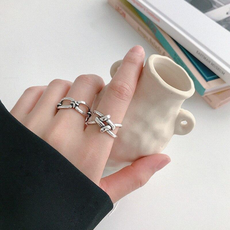 Creative Style Boho Bow Rings Men Adjustable Finger Ring For Women Stylish Fashionable Charm JewelryFashion Rings