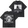 Rosala LUX TRACKLIST TEE Album Tour  Vintage Washed Tshirt Men Women Short Sleeve Cotton Aesthetic Tshirts Casual Tshirts