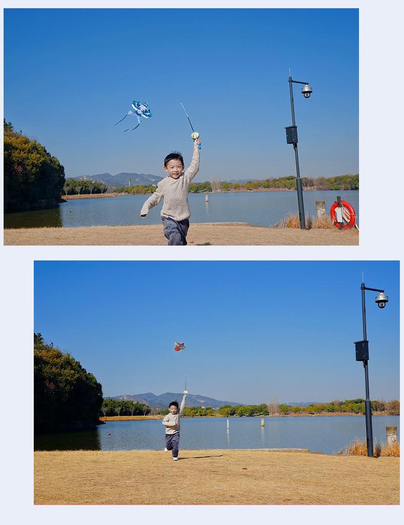 2026 Small Sand Swallow Bamboo Kite with Fishing Rod - Dance Costume Decoration Props for Kids