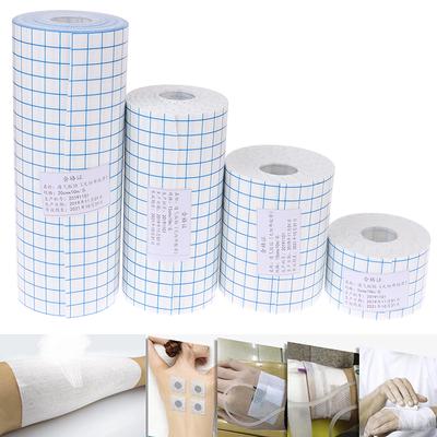 1Roll 4 Size Waterproof Adhesive Wound Dressing Medical Fixation Tape Bandage