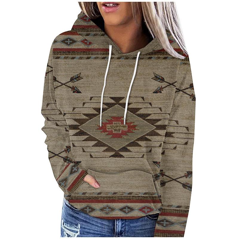 

Толстовки в западном этническом стиле с геометрическим принтом 3D для мужчин и женщин, свободные свитера с капюшоном, модная уличная одежда для детей 6XL