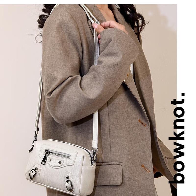 REWELL Women's Genuine Leather Small Crossbody Phone Bag