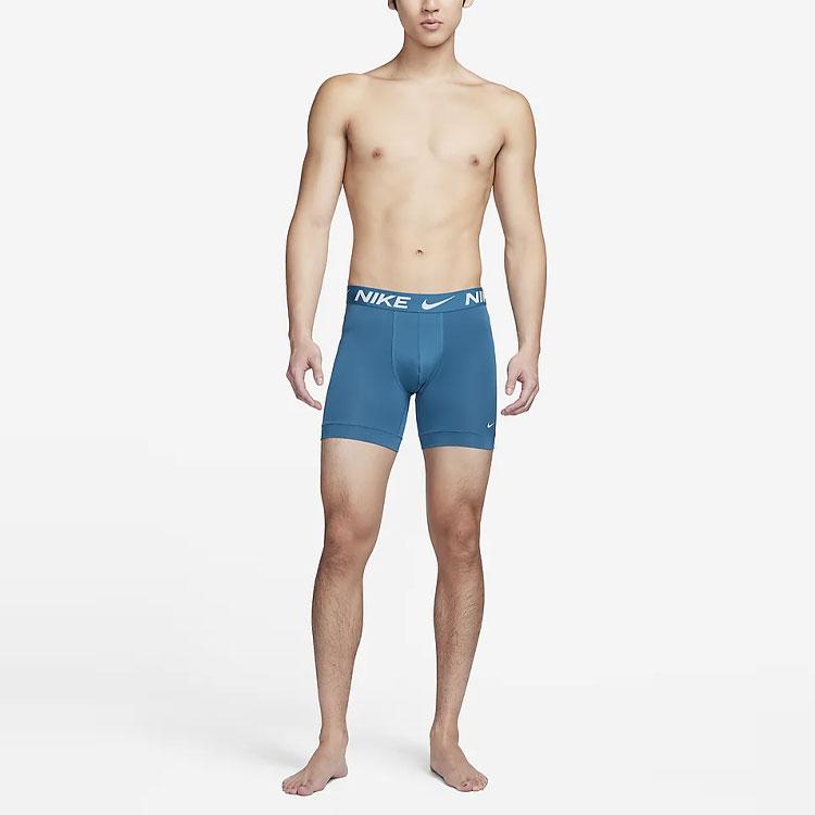 Nike Dri-FIT Essential Logo Breathable Comfortable Sports Underwear 3-Pack Men Underwear DV3956-486