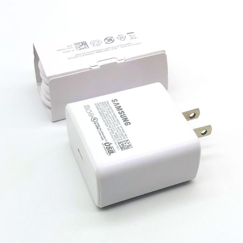 45W US Plug Charger Super Fast Charge Adapter For Galaxy Z Flip Fold 6 5 4 3 2 S24 S20 S21 S22 S23 S25 Note 20 Ultra 10