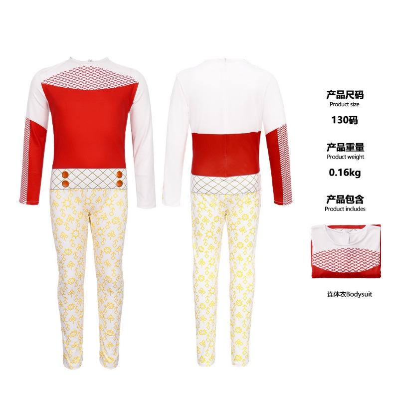 Zombie High School 4 Costume Halloween Cosplay American Drama Set Stage Onesie