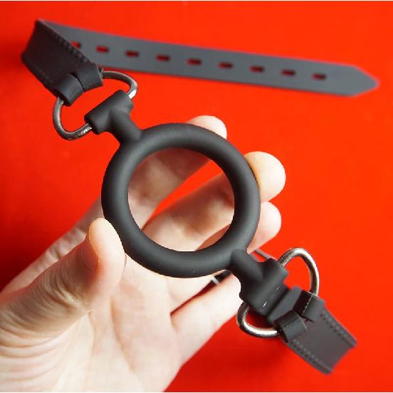 Medical Silicone Mouth Gags,BDSM Ring Gags,Sex Toys for Couples,Adult Games,Submissive Role Play,Bondage Restraints