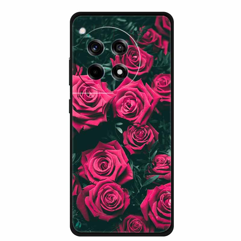 For OnePlus 12R Case Animals Soft Silicone TPU Phone Cases Back Cover For OnePlus Ace 3 ACE3 5G Wolf Protective Cute Girl Shell