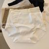 Ladies Summer New Sexy Lace Ice Silk Naked Feeling Pack Buttock Kiss Skin No Trace Triangle Briefs
