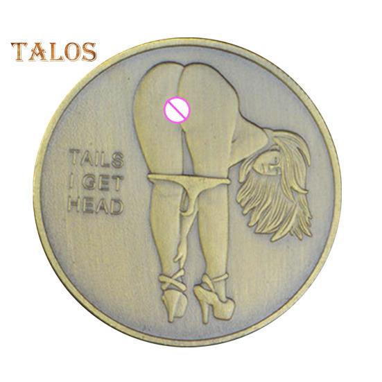 

Пары сексуальный вызов монета орел и решка монета счастливый жетон двусторонний взрослый вызов монета розыгрыш подарок на свидание мужчины женщины 1pc