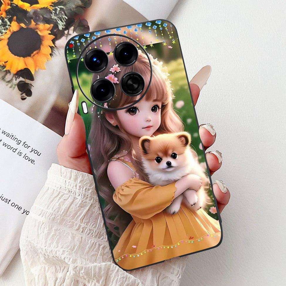 Black For Tecno Camon 30 CL6 CL6k Phone Case For Techno Camon 30 5G CL7 Cover Luxury Fashion Funny Cute Funny Painted Soft TPU