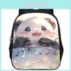 Spacious 15 Inch Panda Backpack For Elementary Kids Lightweight Oxford Cloth