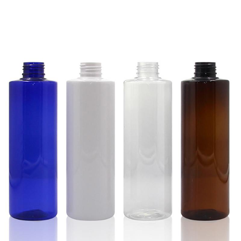 1Pcs 250ml Refillable Bottles Spray Plastic Storage Container Shampoo Empty Pump Water Cosmetic Bottle Vape Liquid  Travel Tool