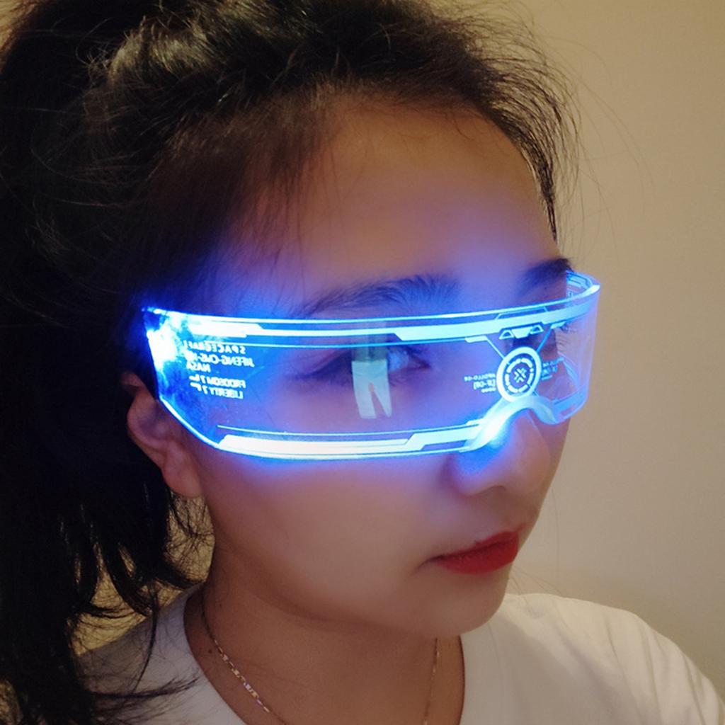 LED svítící brýle Elektronické zorníky Brýle svítící Brýle Rekvizita na festival KTV Bar Party Představení Děti Dárky pro dospělé