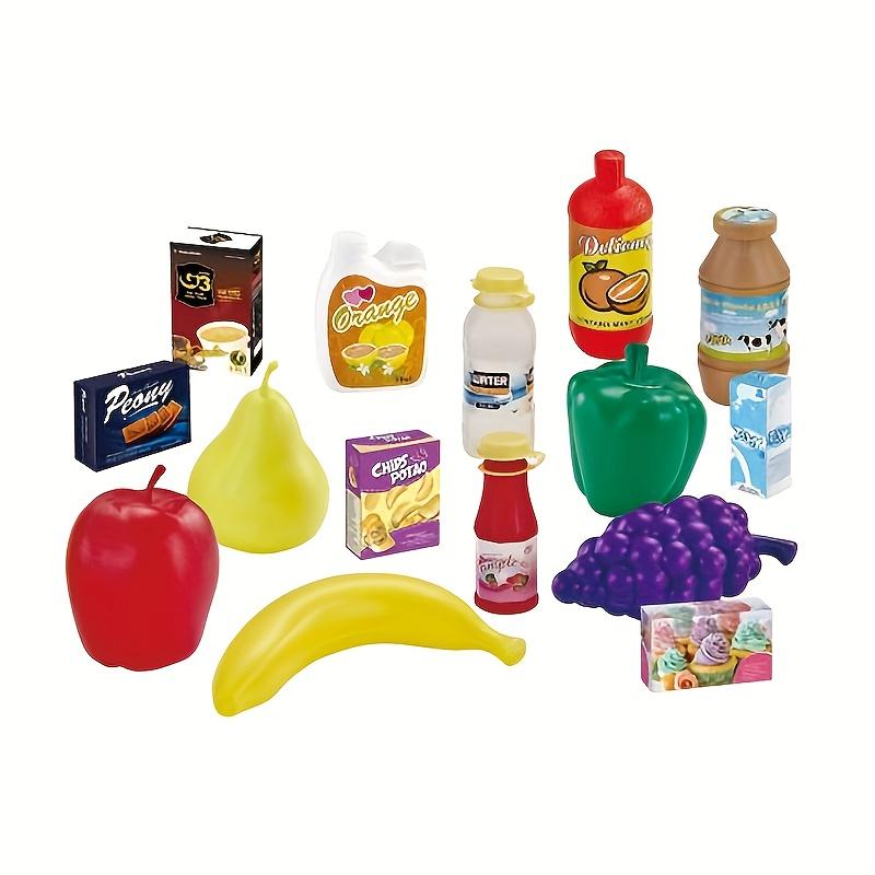 Mini Pretend Shopping Cart, Kids Educational Toy, Role Play Supermarket Trolley, Party Gift