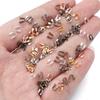 100pcs/lot 4.5x4mm Wire Protectors Wire Guard Guardian Protectors Loops U Shape Accessories Clasps Connector For Jewelry Making