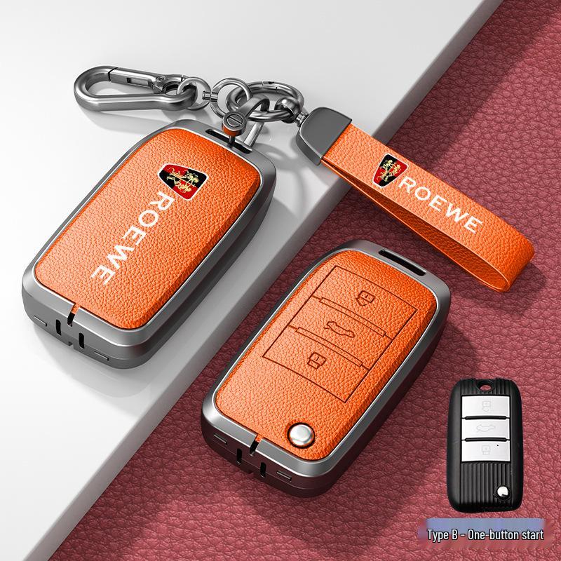 Fit for Roewe RX5 16-20, i6, RX8, RX3, EI5 Metal Key Cover