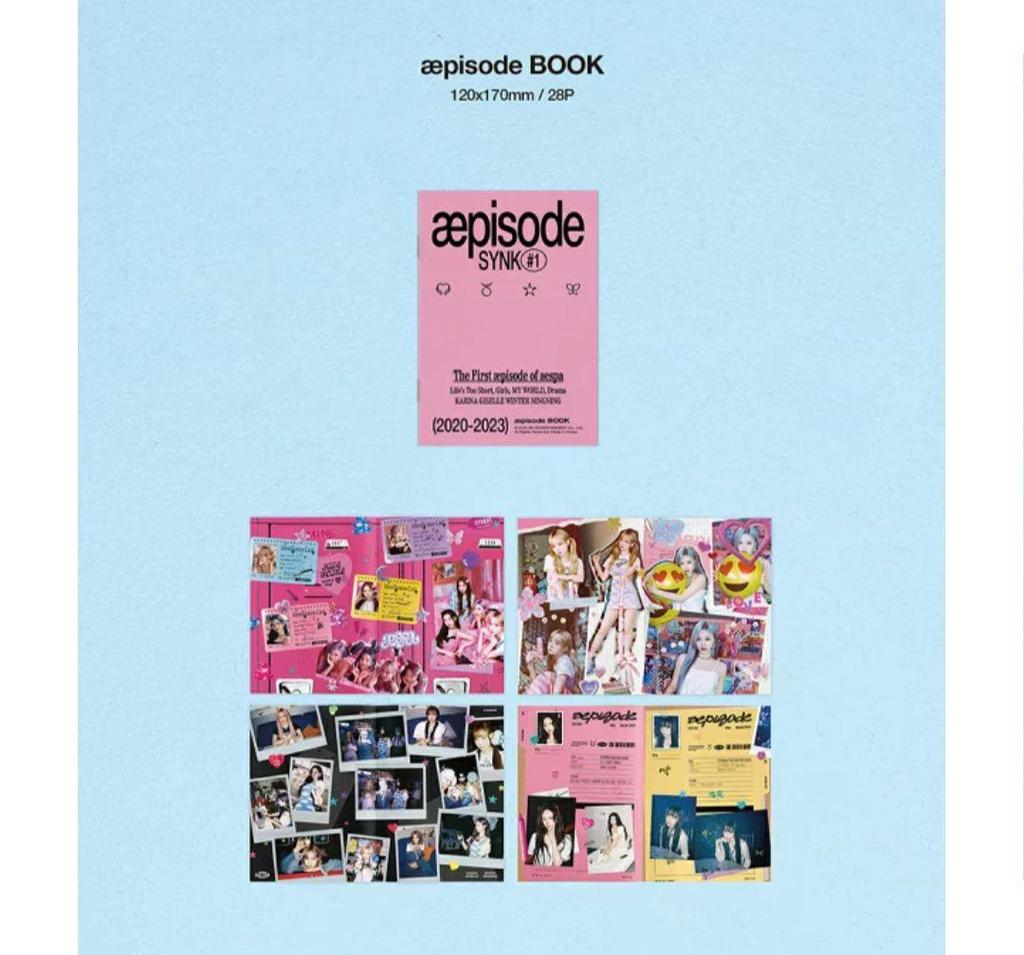 [USED] aespa aepisode SYNK 1 Blu-ray Album