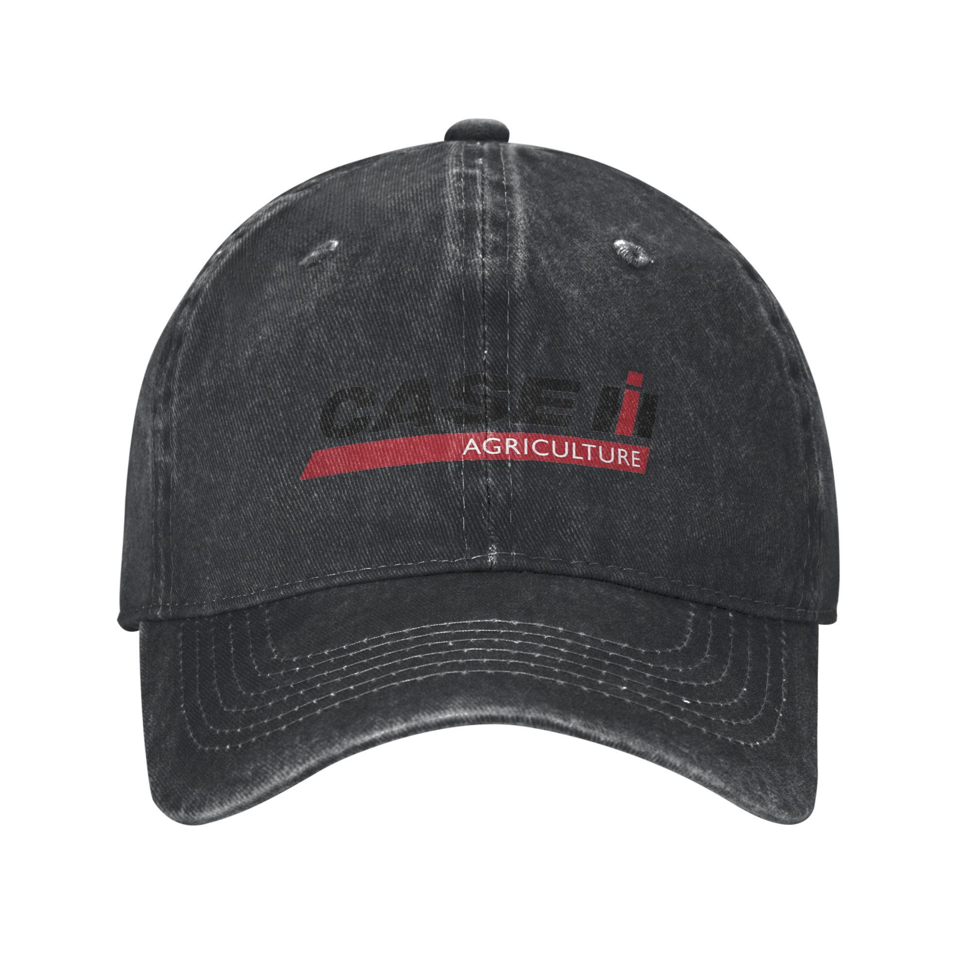 

Tractor Case Logo Denim Baseball Caps Snapback Baseball Hats Breathable Casquette Outdoor for Men s And Women s One Size
