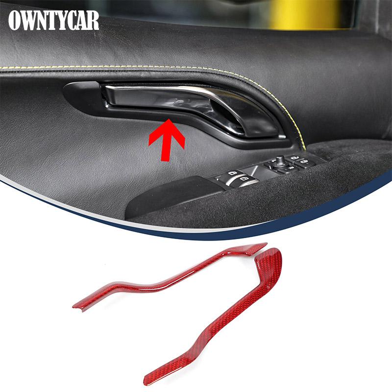For Lotus EMIRA 2026-2026 Red Real Carbon Fiber Car Steering Wheels Console Gear Shift Panel Cover Trim Sticker Car Accessories