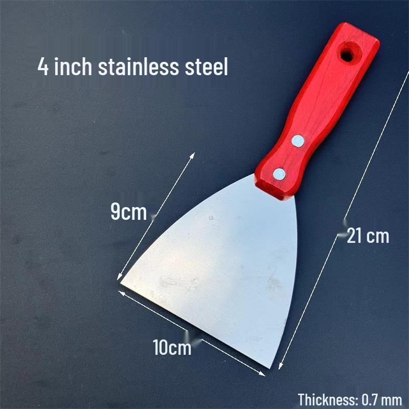 Stainless Steel Rosewood Handle Putty Knife and Scraper Tool