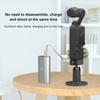 Charging Base for Pocket 3 Type-C 1/4 Mount Adapter Potable Gimbal Camera for Pocket 3 Camra Accessories