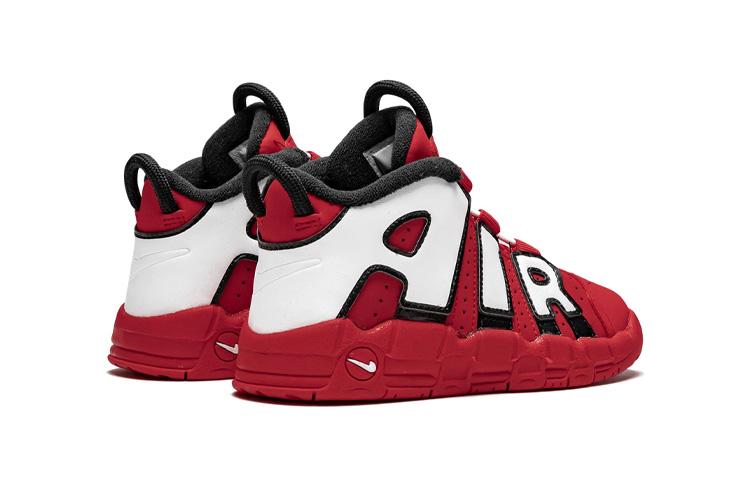 Nike Air More Uptempo University Red Zwart Wit TD CD9404-600