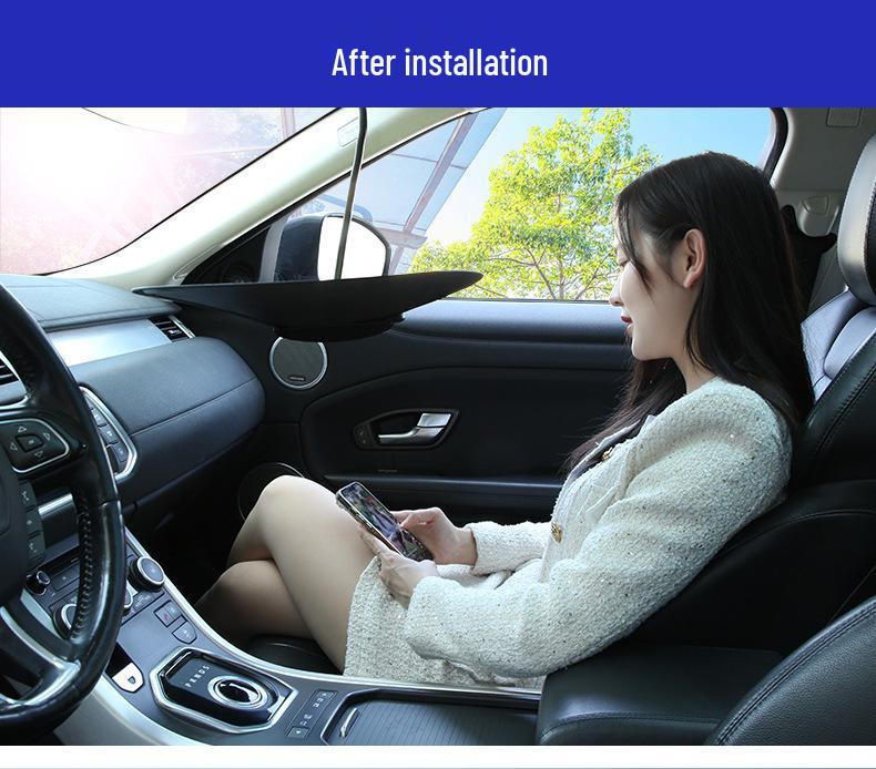 Innovative Car Side Window Sunshade - Heat Insulation Curtain for Sun Protection