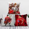 Cristiano Ronaldo Voetbalster Kussensloop Decoratief Sierkussen voor Woonkamer En Slaapkamer