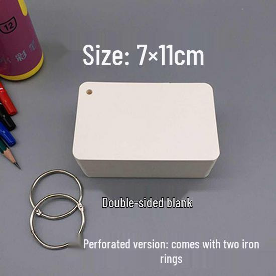 DIY Blank Postcards: Creative Writing, English Word, and Pinyin Greeting Cards