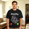 Unisex Unisex Tshirt Jimothy Cute Viral Short Spined Racoon T Shirts Hip Hop Summer Tees Streetwear Cotton Clothes Gift Idea