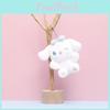 Adorable Plush Dog Doll With Cute Features For Girls Ideal For Keychain Accessory