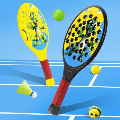 2 Stück Kinder Padel Schläger Paddle Tennis Schläger Praktisch Trendig Schweißabsorbierend Griffig