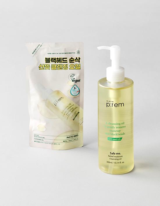 Makeprem Safe Me Relief Moisture Cleansing Oil 300ml+100ml