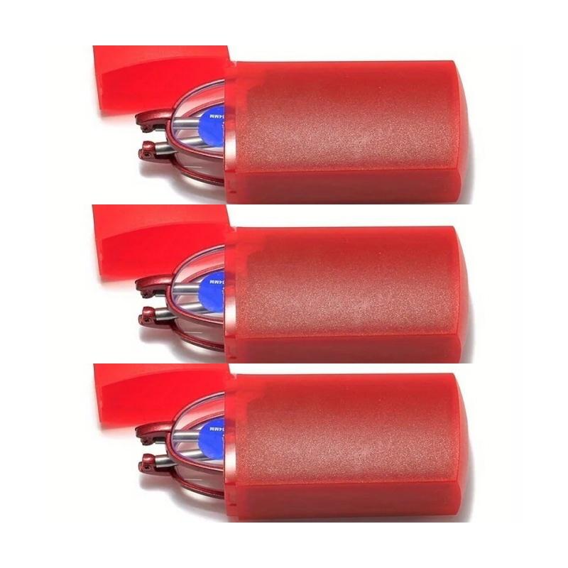 3PCS Foldable Reading Glasses with Free Box Telescopic Temple Eyewear Anti-Blue Light Eyeglasses for Men and Women