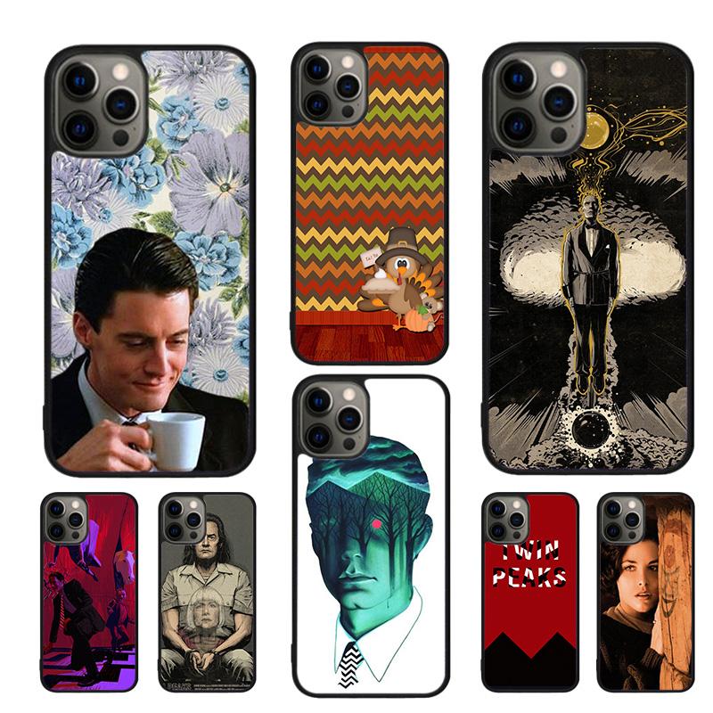 TWIN PEAKS TV Show Phone Case For iPhone 17 Air 16 15 14 11 12 13 Pro MAX Plus coque Cover Shell