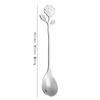 Lovely Stainless Steel Spoon Smiley Sunflower Handle Coffee Spoon Fork Dessert Ice Cream Spoon Tea Spoon Kitchen Accessories4
