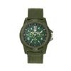 New casual fashion simple round dial pointer style canvas strap men's watch; Birthday gift of choice