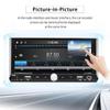 Reakosound 1 Din 6,9-calowy Android Radio samochodowe Autoradio 2 + 64 GB HD 1080P Samochodowy odtwarzacz MP5 z Bluetooth WIFI GPS Radio FM Lusterko wsteczne Link