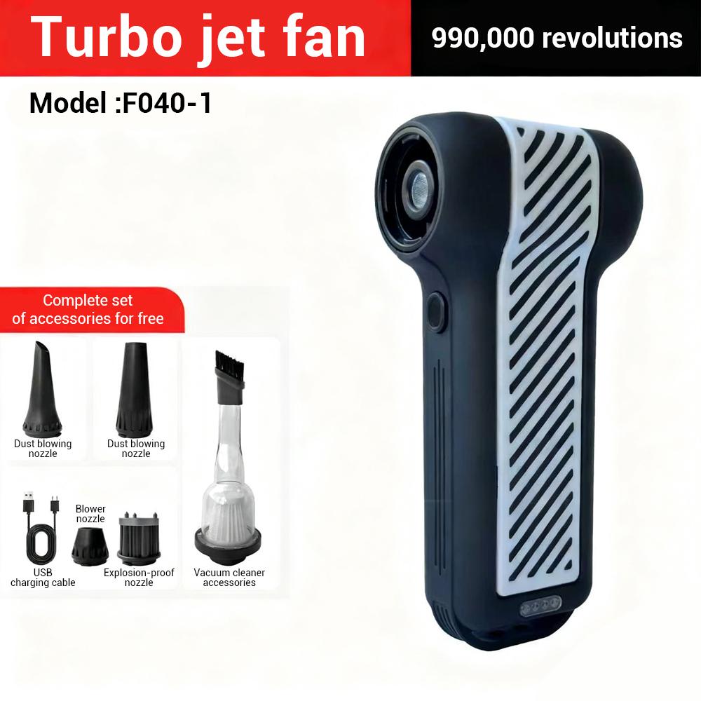 Turbo jet fan 990000 RPM turbofan, brushless motor, powerful.