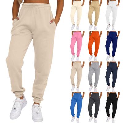 Damen Jogginghose Trendy Interior Baggy Jogginghose Hoch taillierte Freizeithose Jogger Pant