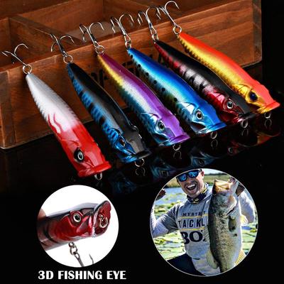 Fake Fishing Bait Popper Simulering Crankbaits Kroker Sommerferie Familieunderholdningstilbehør