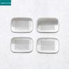 Silver Stainless Steel Speaker Covers for Toyota RAV4/Rongfang/Weilanda - Interior Door Modifications