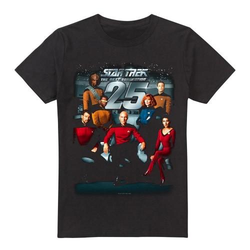 STAR TREK Men's 25th Anniversary T-Shirt