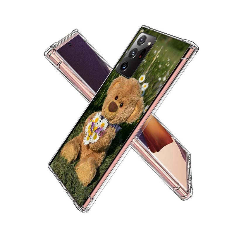 Funny And Cute Bear Phone Case for Samsung A55 A35 A25 A15 A07 A05S A16 A17 A26 A36 A37 A56 A57 Galaxy Note 20 10 A50S A71 A51 A