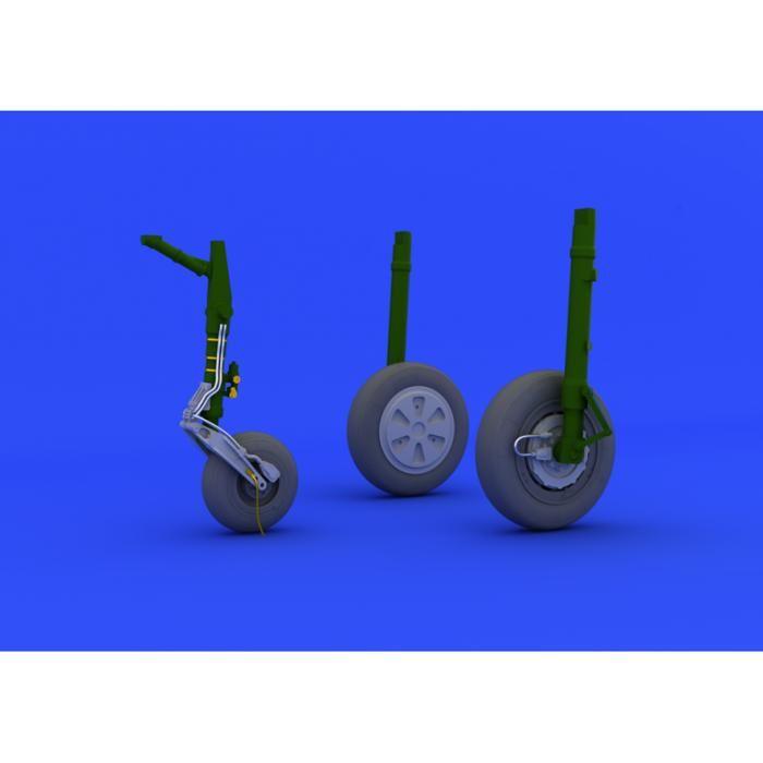 Avion de chasse - EDUARD - MIG-21PF LOOKPLUS - Réplique détaillée - Accessoires de modélisme - Vert