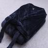 Donna Autunno Inverno Flanella Camicia da notte Veste Spessa Lunga Corallo Pile Accappatoio Allentato Pigiama Abito Caldo Maniche Lunghe Indumenti da Notte Lace Up