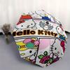 Hello Kitty Collection Automatic Opening and Closing Folding - A Good Choice for Gifts, Fashionable and Convenient Umbrella With Cute Cartoon Characte