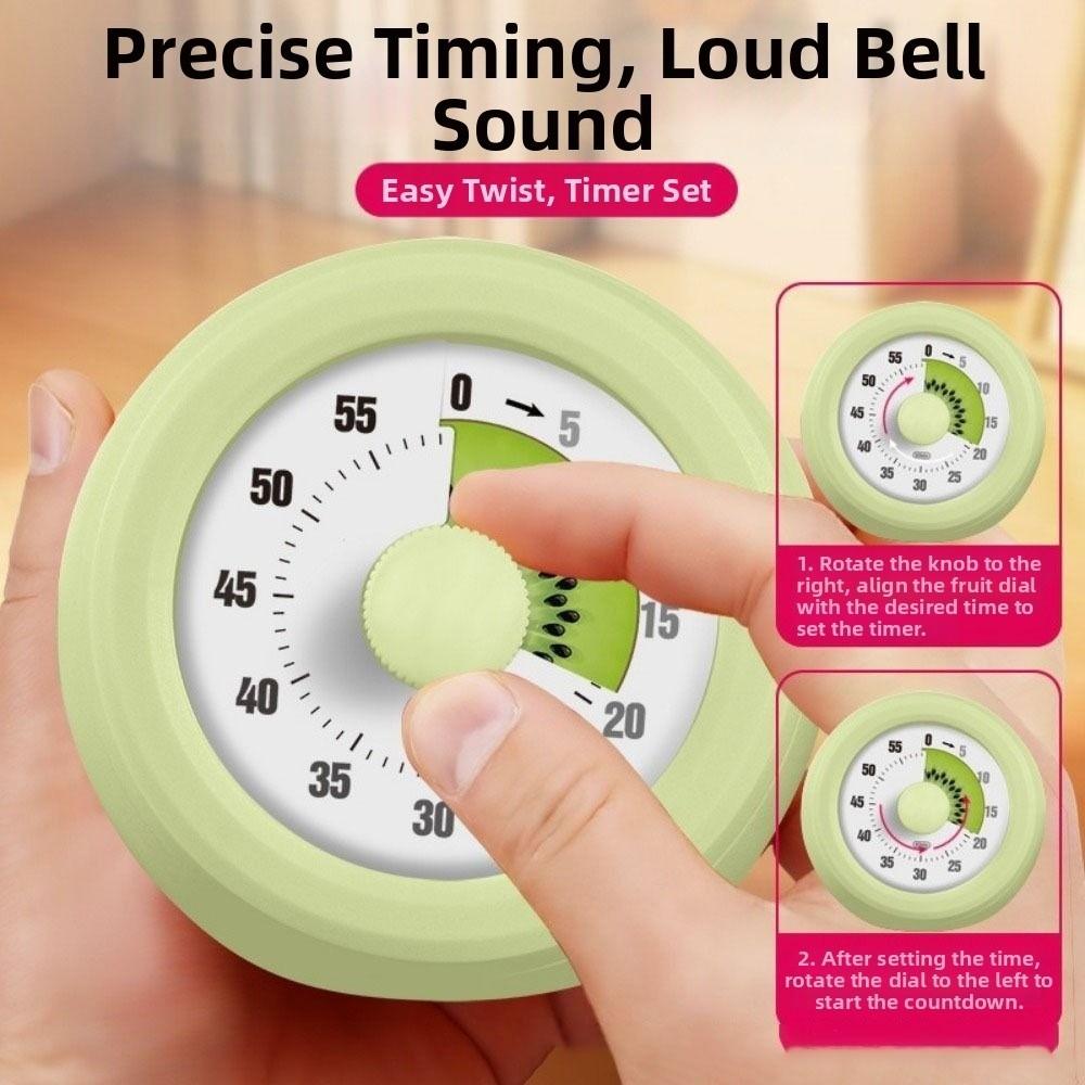 Ultra Silent Kitchen Timer Time Manager Countdown Timer Visual Timer Workout Timing