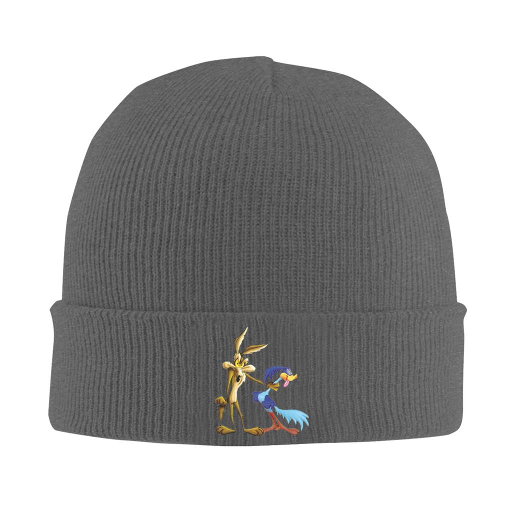 Roadrunner Kojot Teplá pletená čepice Zimní pletená čepice Čepice Beanie Hip Hop čepice pro Unisex